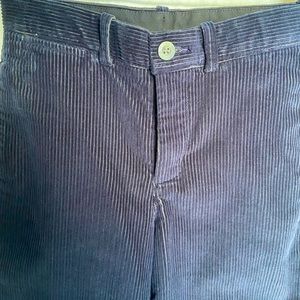 Navy blue wide wale chords from L.L. Bean. Size 10. New with tags